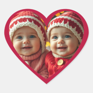Pegatinas de Corazón   Agrega tu Foto