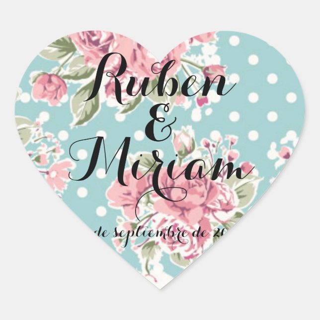 Pegatinas De Corazón, Brillo (Anverso)