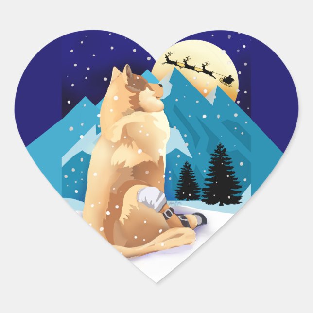 PEGATINAS de corazón de NUBS 2020 (Anverso)