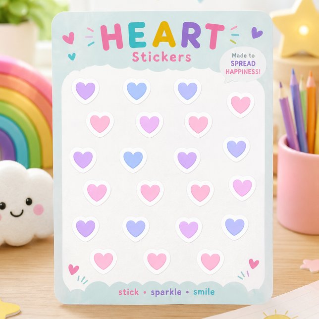 Pegatinas de corazones  (Subido por el creador)