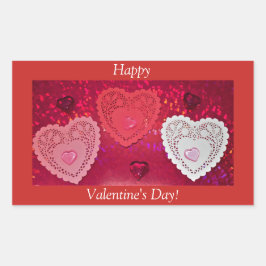 Pegatinas de Corazones de San Valentín