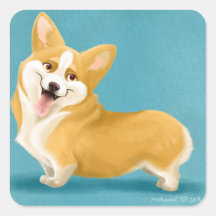 Pegatinas de Corgi