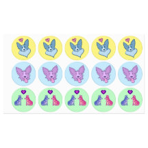 Pegatinas de corgi súper cutos