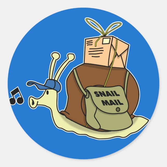 Pegatinas de correo lento (Anverso)