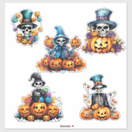 Pegatinas de corte de vinilo en Halloween