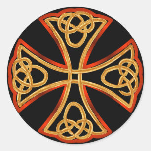 Pegatinas de cruz celta