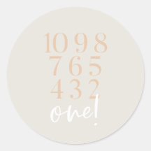 Pegatinas de cuenta atrás