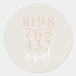 Pegatinas de cuenta atrás