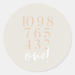 Pegatinas de cuenta atrás