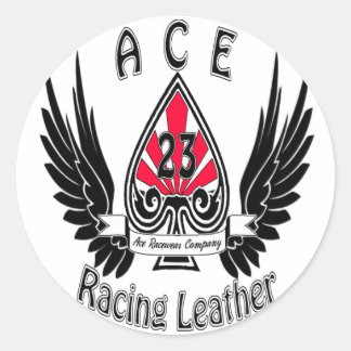 Pegatinas de cuero de Carreras de Ace