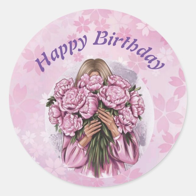pegatinas de cumpleaños (Anverso)