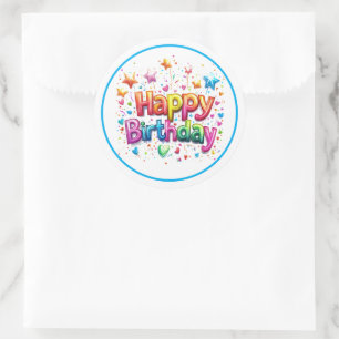 Pegatinas de cumpleaños