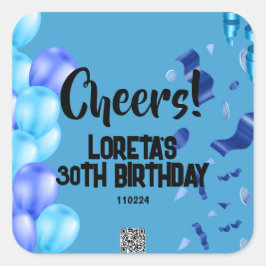 Pegatinas de cumpleaños de sorpresa para adultos