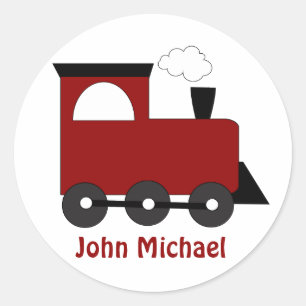 Pegatinas de cumpleaños en tren infantil