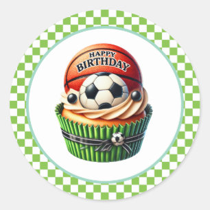 Pegatinas de Cumpleaños para Cupcakes