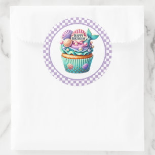 Pegatinas de cumpleaños para cupcakes