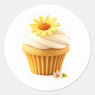 Pegatinas de Cupcake de Daisy Adorable