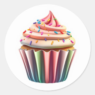 Pegatinas de Cupcakes Adorables