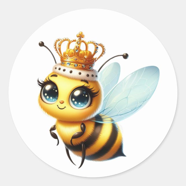 Pegatinas de Cute Bee (Anverso)