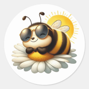 Pegatinas de Cute Bee
