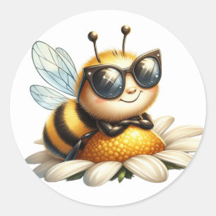 Pegatinas de Cute Bee