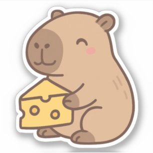 Pegatinas de Cute Capybara Vinyl