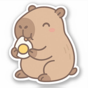 Pegatinas de Cute Capybara Vinyl