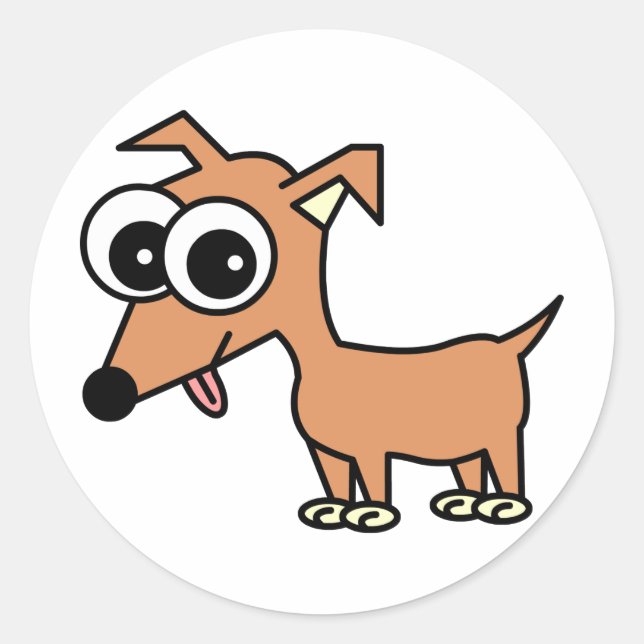 Pegatinas de Cute Chihuahua (Anverso)