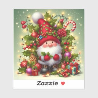 Pegatinas de Cute gnome