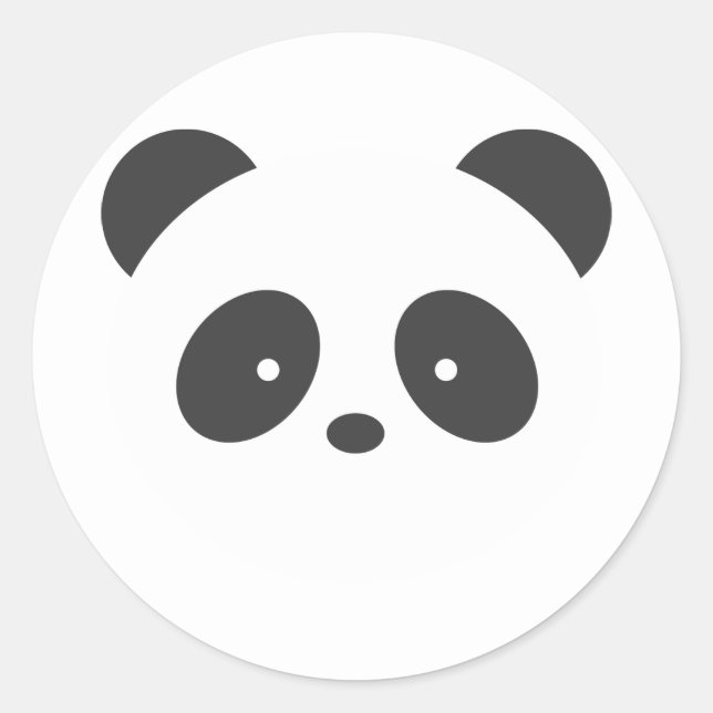 Pegatinas de Cute Panda (Anverso)