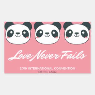 Pegatinas de Cute Panda