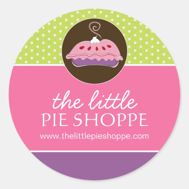 Pegatinas de Cute Pie Box (Anverso)