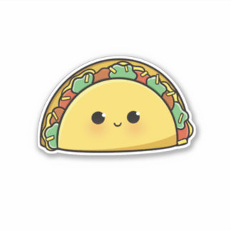 Pegatinas de Cute Tacos
