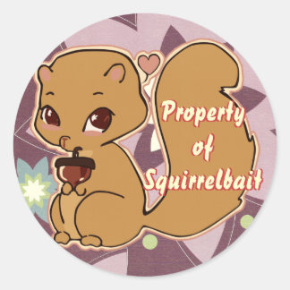 Pegatinas de Cutie Squirrel
