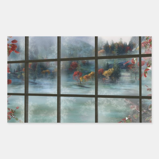 Pegatinas de Cwm Autumn Frost (Anverso)