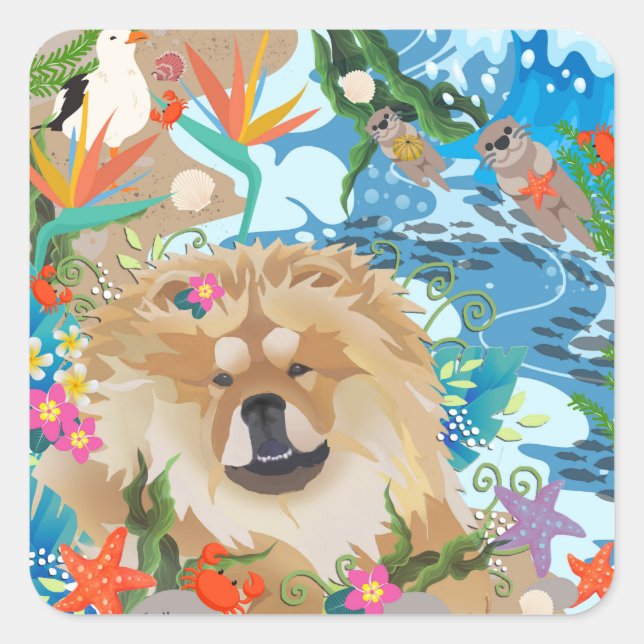 PEGATINAS de DAEJA ocean friend (Anverso)