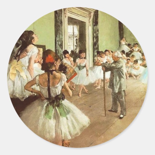 Pegatinas de Dance Class (Anverso)