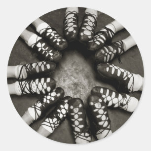 Pegatinas de Dance Ghillies de Irlanda