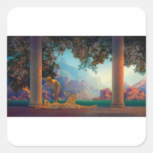 PEGATINAS de DAYBREAK Maxfield Parrish 1922