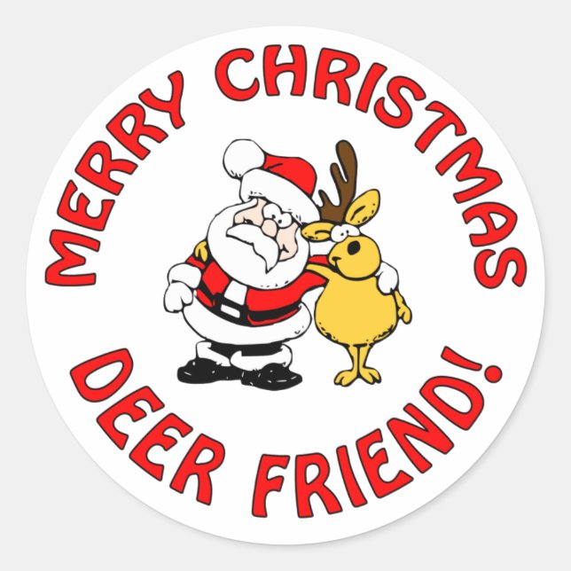 pegatinas de Deer Friend (Anverso)