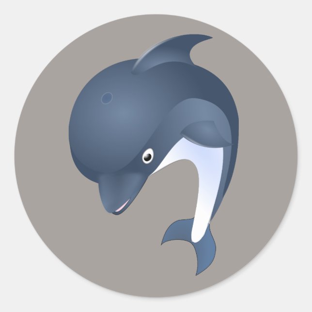 pegatinas de delfines (Anverso)