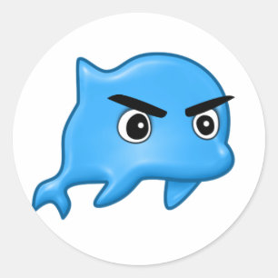 PEGATINAS de delfines del SRS