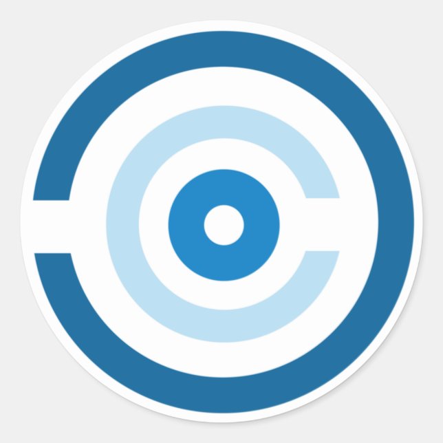 Pegatinas de DePaul Urban Explorers (Anverso)