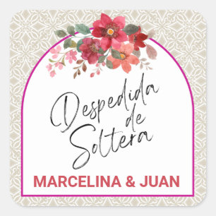 Pegatinas de Despedida de Soltera Recordatorio