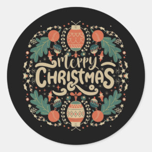Pegatinas de detalles de Navidades Jovial