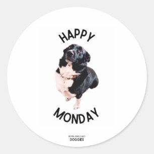 Pegatinas de Dexter "Happy Monday"