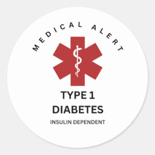 PEGATINAS DE DIABETES TIPO 1