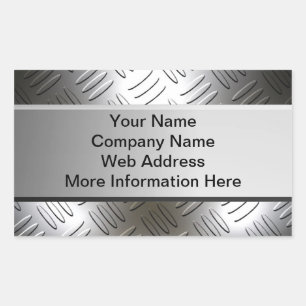 Pegatinas de Diamond Metalizado Look Plate