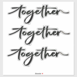 Pegatinas de Dibujados Juntos