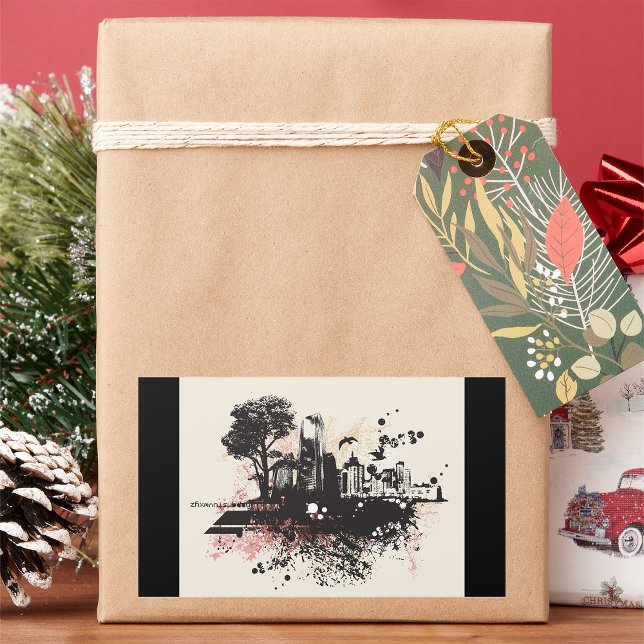 Pegatinas de dibujo de edificios urbanos (Subido por el creador)